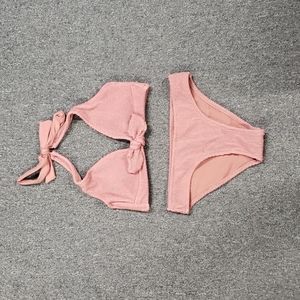 Kona Sol 2 piece Bathing Suit. Size XS (0-2) Mauve, NEW WITH TAGS